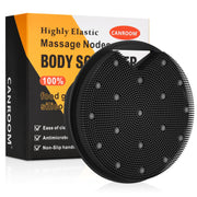 Canroom Silicone Body Scrubber Anti Zinc Infused Exfoliating Black