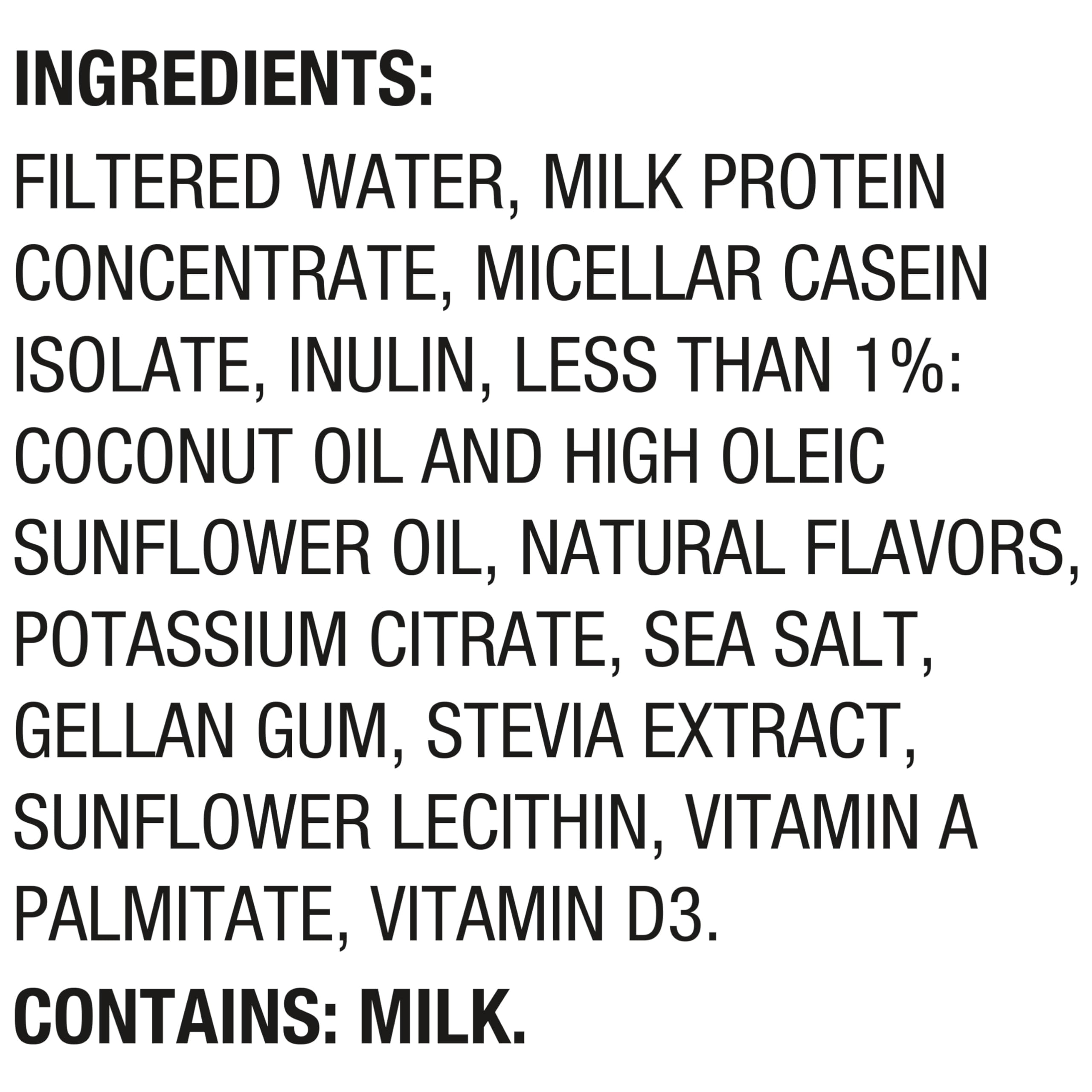 BestBy11/26 Oikos Protein Shake Vanilla 30g Protein 5g Fiber 12 fl oz 12 Ct