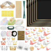 BESUPERT 260-Piece Bouquet Wrapping Craft Supplies Kit