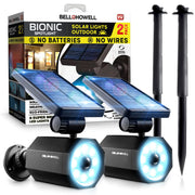 Bell+Howell Bionic Spotlight Solar Motion Lights, 2-Pack