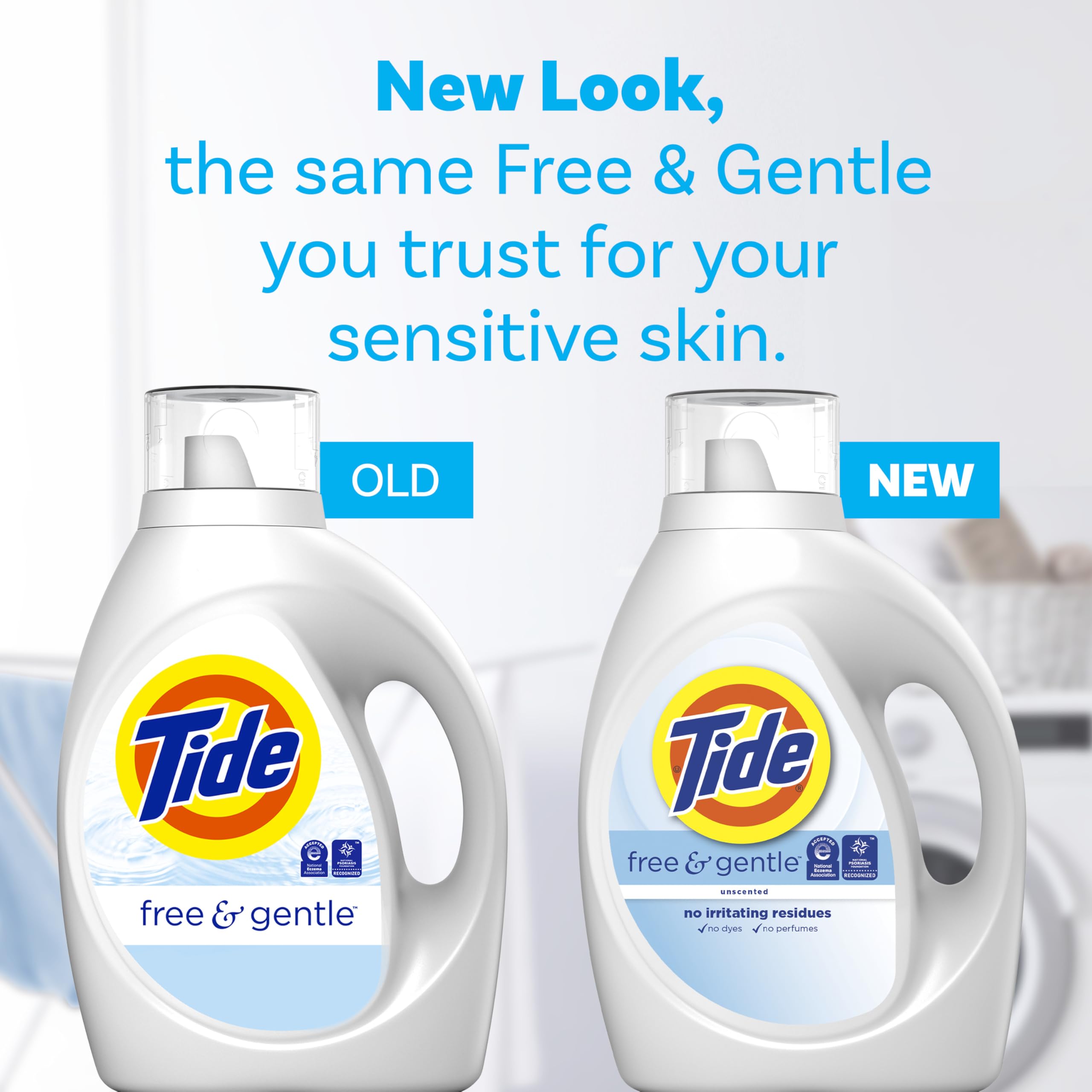 Tide Free & Gentle Liquid Laundry Detergent 84 fl oz 64 Loads
