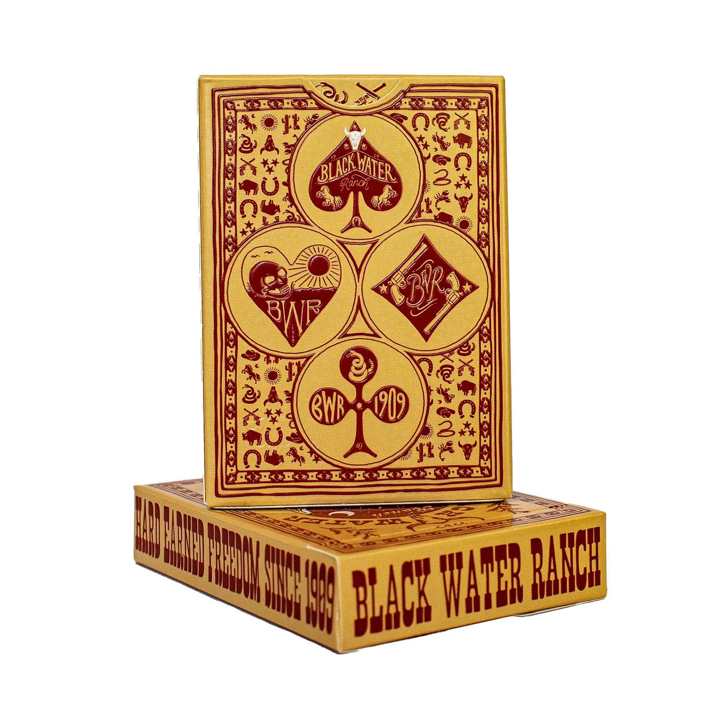 Ellusionist Southern Black Water Ranch Playing Cards Deck - Pack of 1