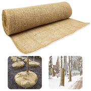 Medoore Natural Burlap Tree Protector Wraps 7.8"x9.8' 4 Rolls Jute