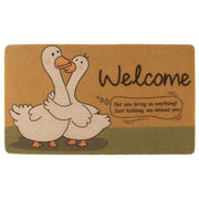FEXIA Goose Pattern Indoor Outdoor Welcome Mat Rug 29x17 Polyester