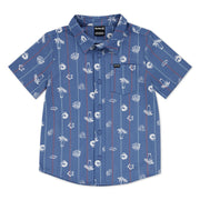 Woven Button Down Shirt Size L