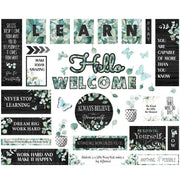 Gethelud 50PCS Modern Farmhouse Bulletin Board Decor 44.5x32.5cm Style 1