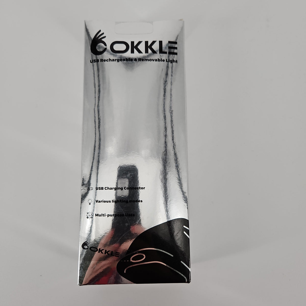 [Like New] OKKLE LED Beanie Hat with Rechargeable Headlamp, MZSHLED-04-06