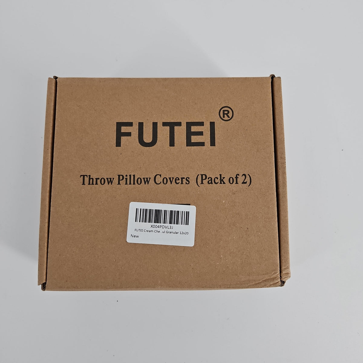 [Like New] FUTEI Chenille Throw Pillow Covers, Pack of 2