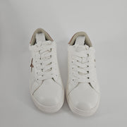 PARTY Starlinger Women's Star Sneakers, Low-Top Lace-Up, Size 8