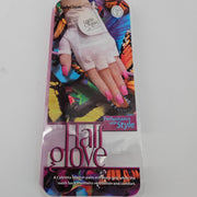 [Like New] Lady Classic Women's Left-Hand Half-Finger Golf Glove, Small