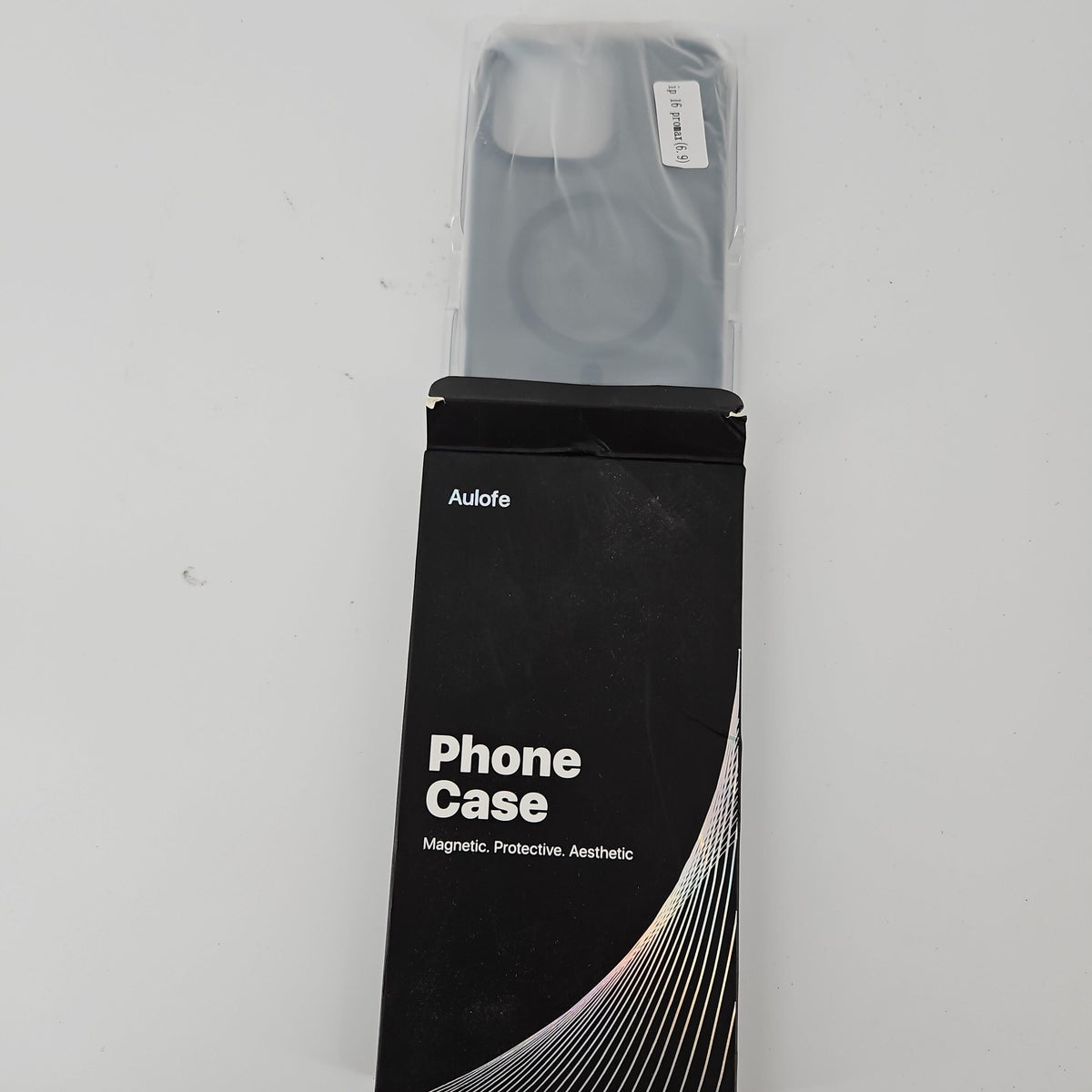 [Like New] Aulofe Magnetic Phone Case for 16 Pro Max (6.9 in), Black
