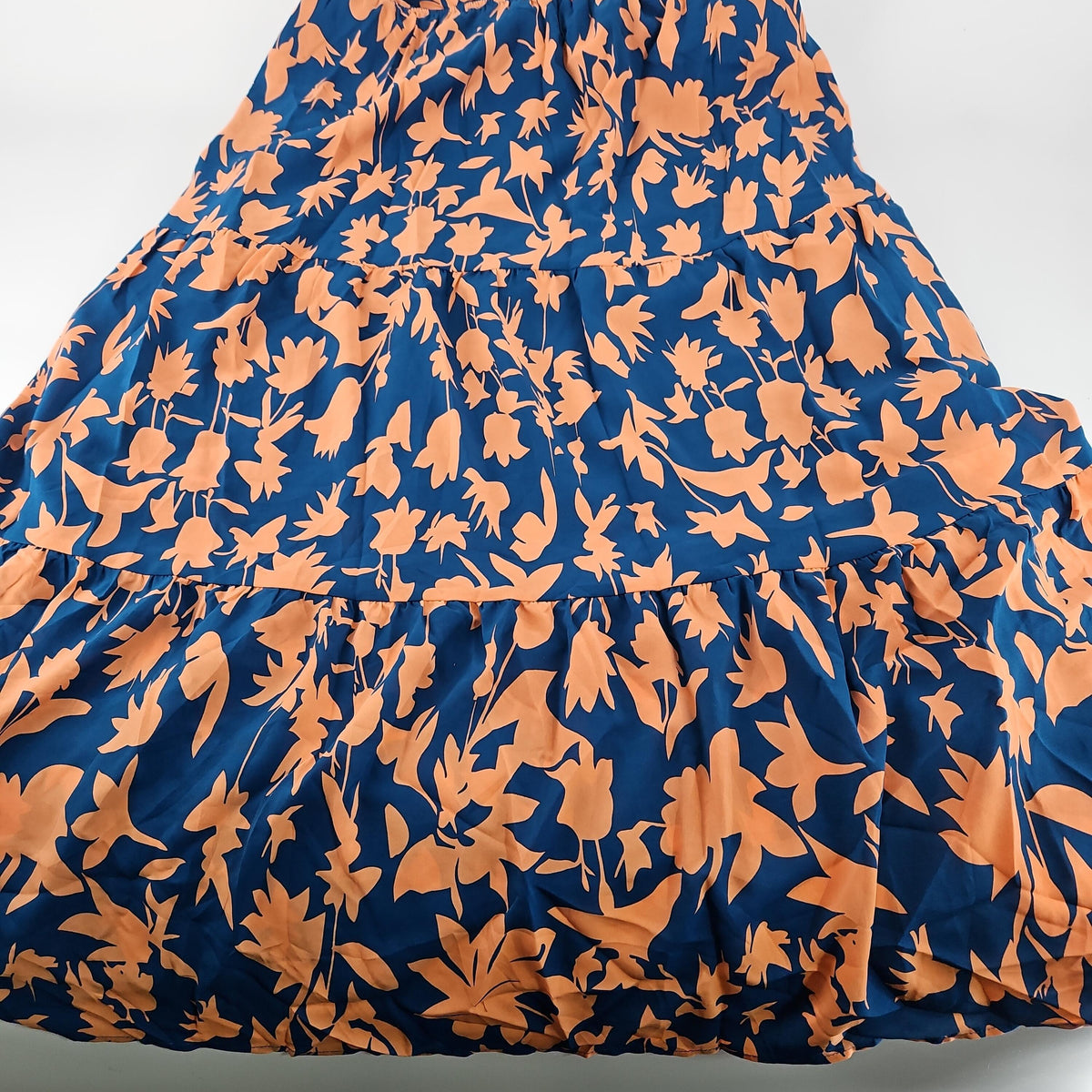 [Like New] Fashion Floral Long-Sleeve Dress, Size L