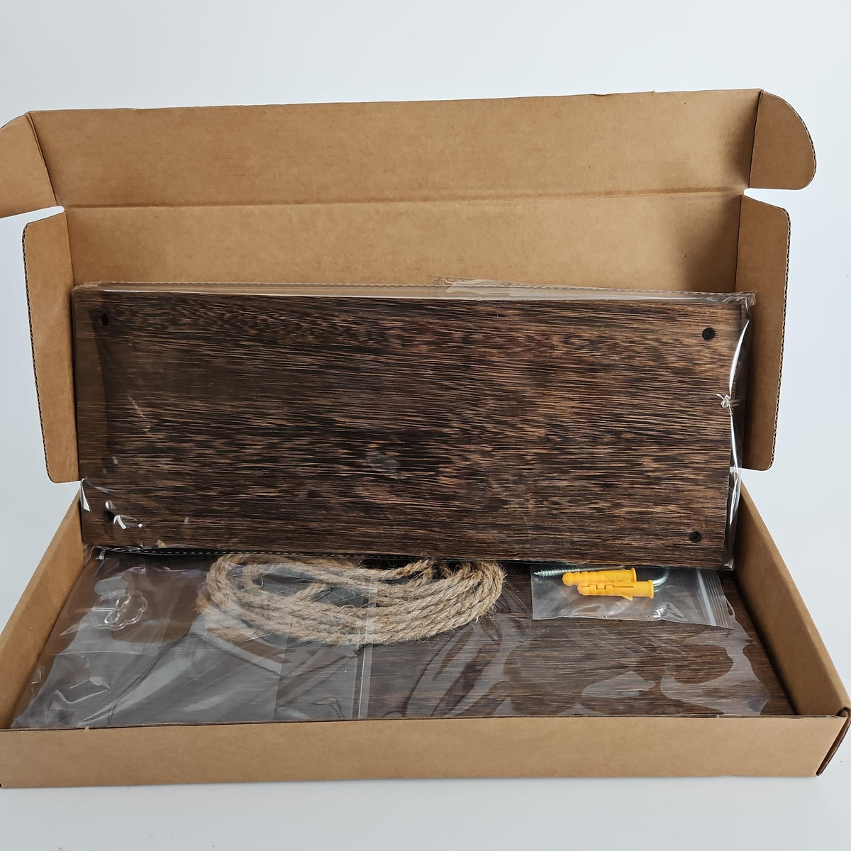 [Like New] MeddyCraft Floating Shelves, Dark Espresso