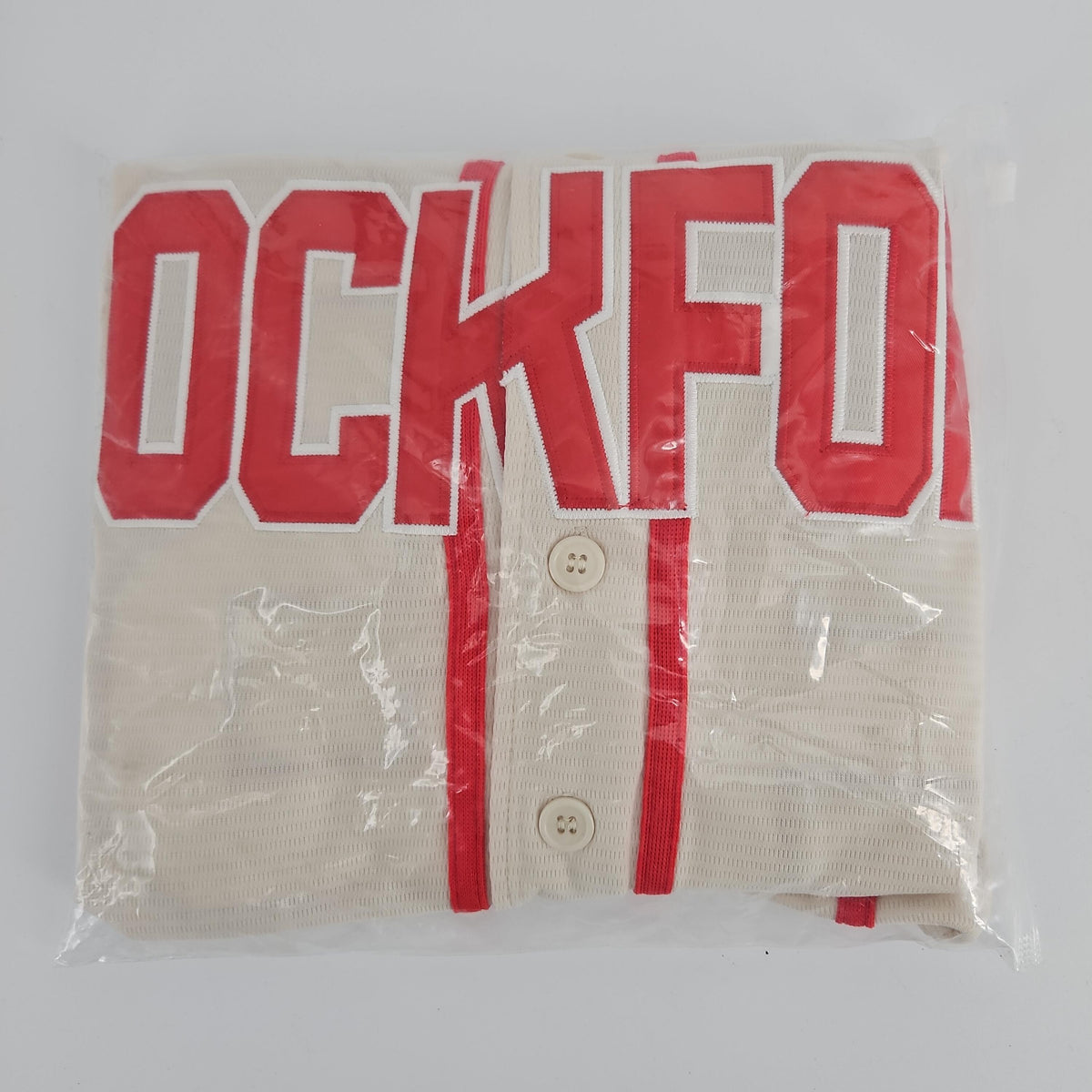 Men's City Rockford #43 Baseball Jersey, Size S
