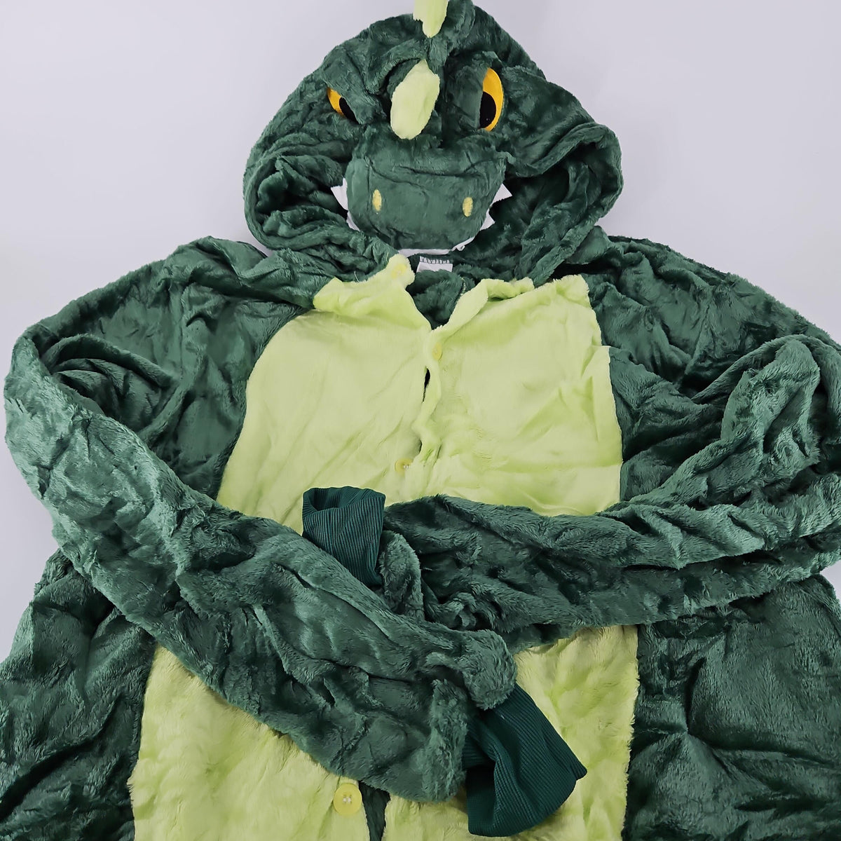 [Like New] XXLOG Adult Dinosaur Hooded Onesie Pajama Costume, XL