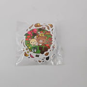 Cute Bear Vinyl Stickers, 50 Pieces