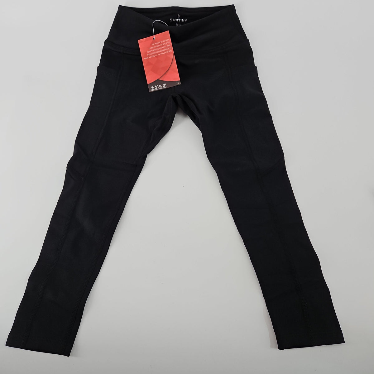 SANTINY Athletic Leggings, XS
