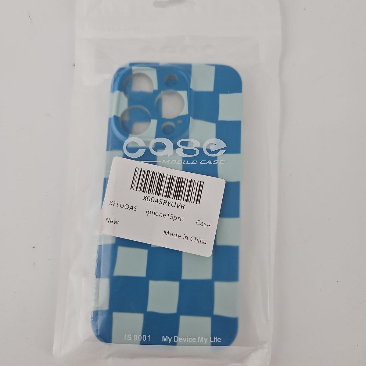 KELUOAS iPhone 15 Pro Geometric Jelly Phone Case