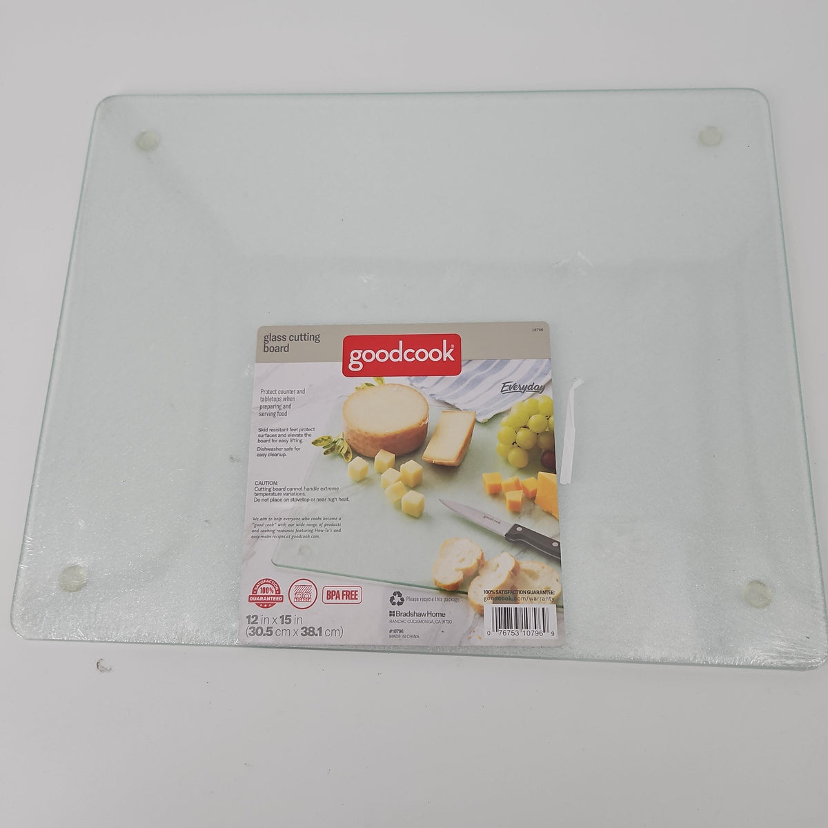 GoodCook Glass Cutting Board, 12 x 15 in