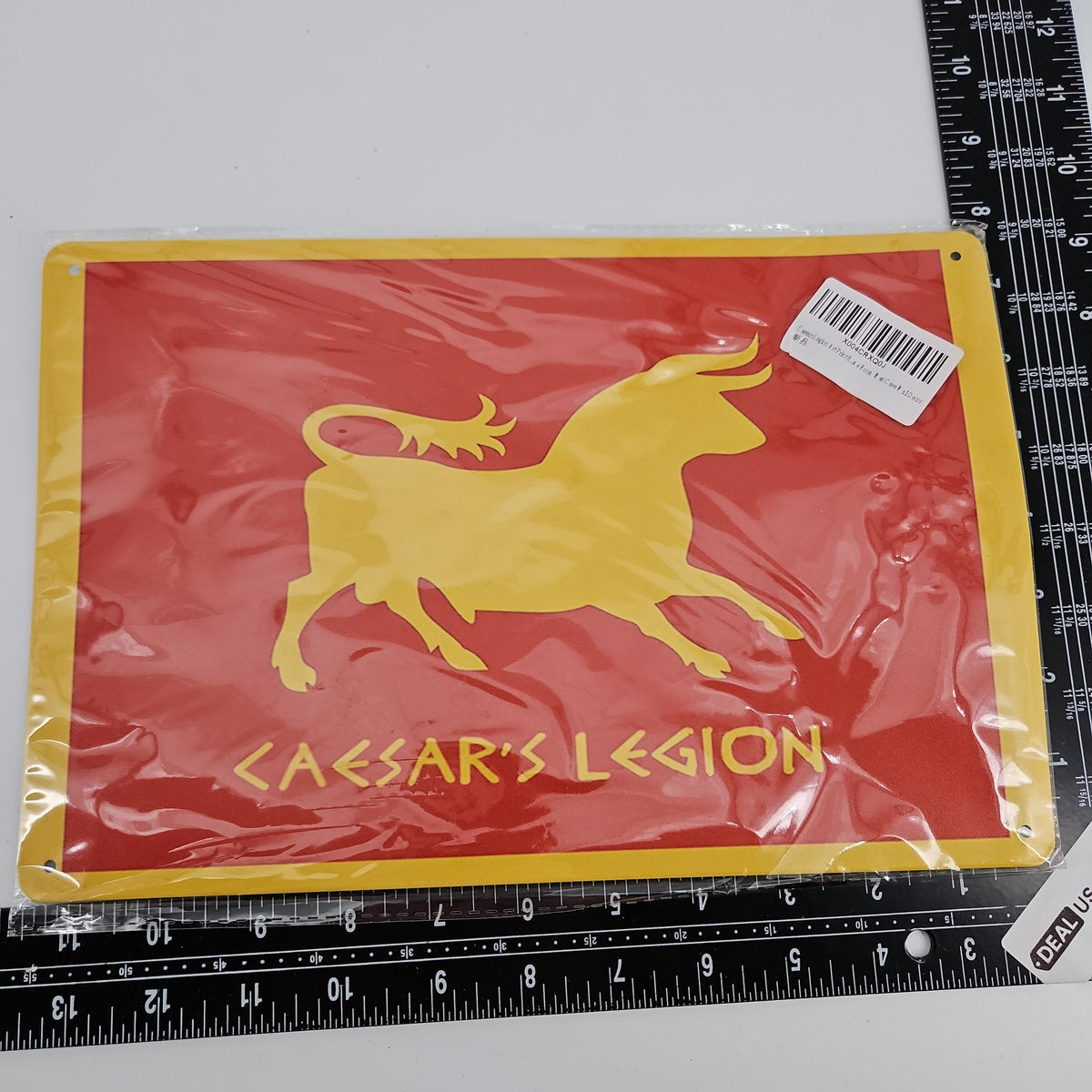 Caesar's Legion 12 x 8 Inch Aluminum Wall Sign