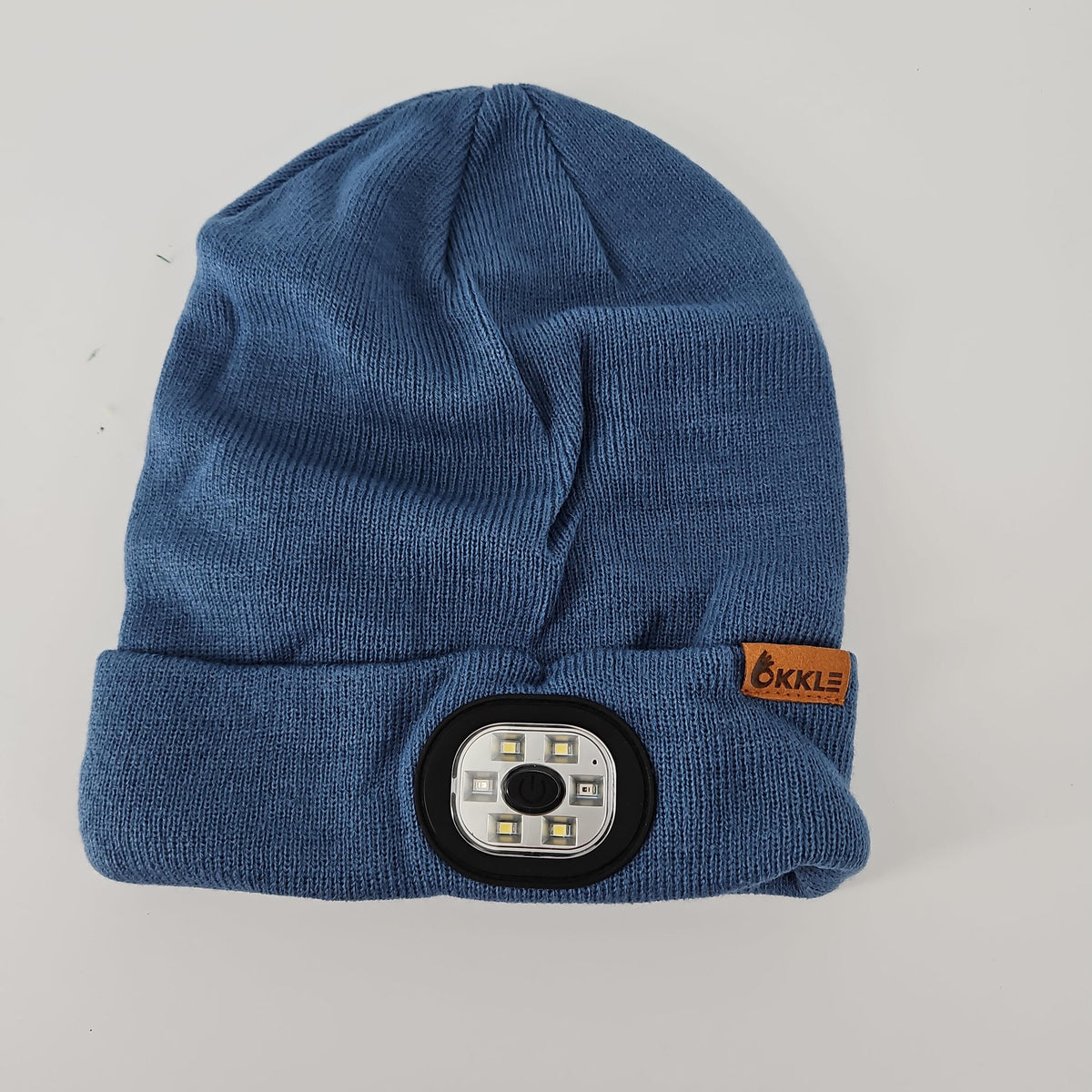[Like New] OKKLE LED Beanie Hat with Rechargeable Headlamp, MZSHLED-04-06