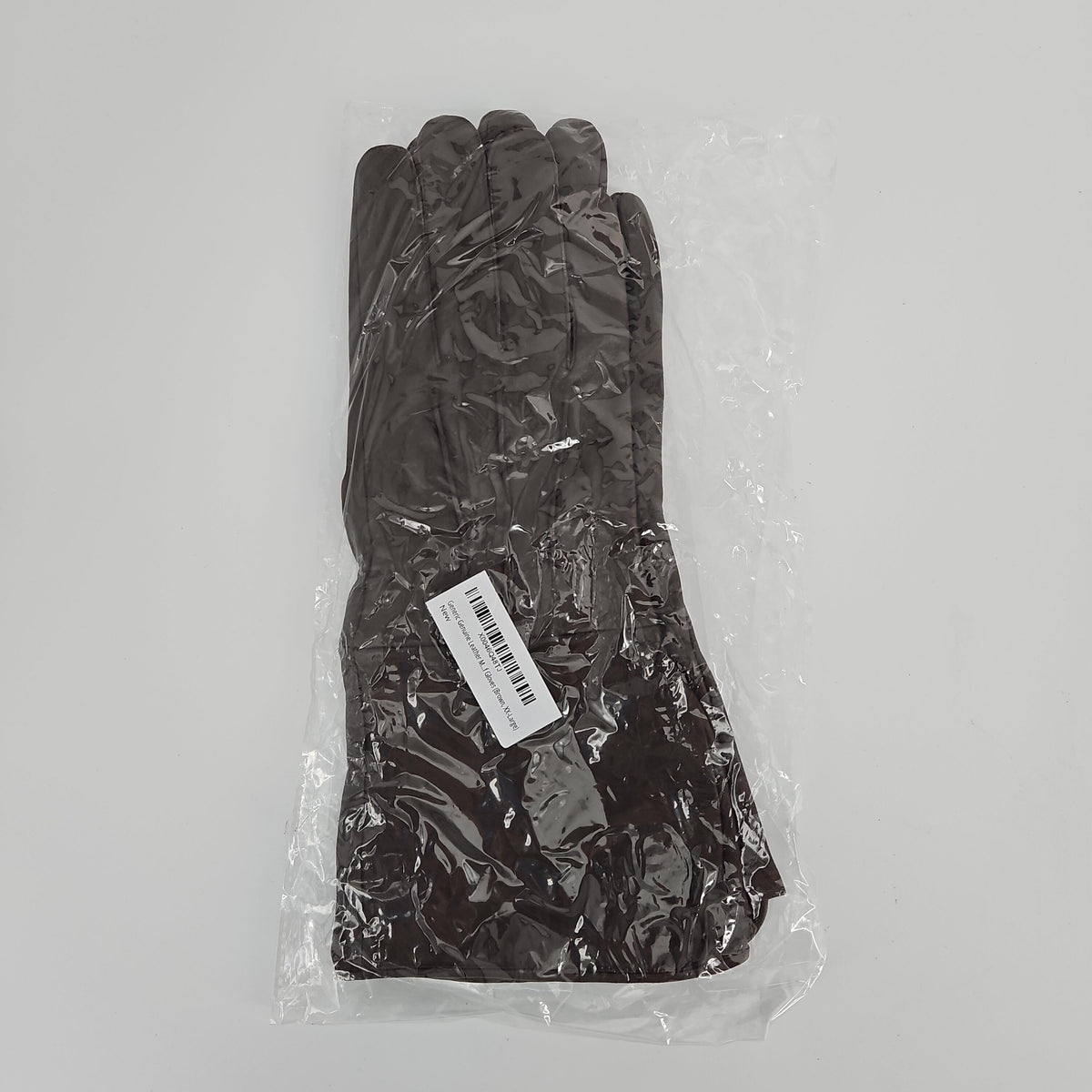Genuine Leather Gloves, Brown, XX-Large