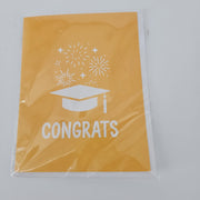 PHDOODLESHOP Graduation Congratulations Greeting Card, Blank Inside