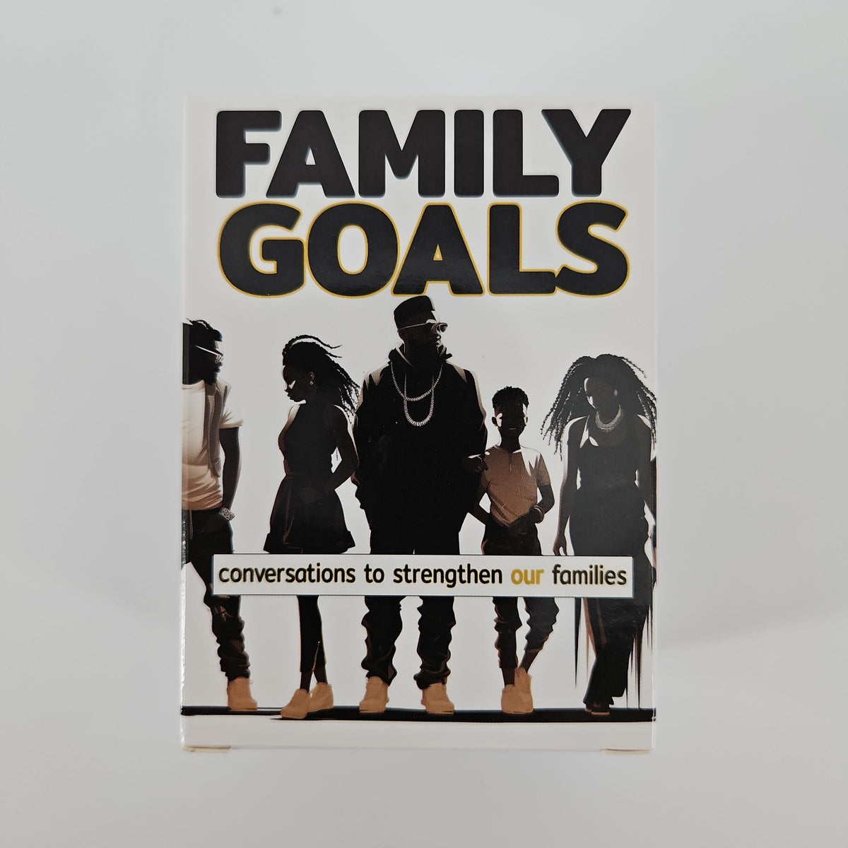 Family Goals Conversation Starter Card Game