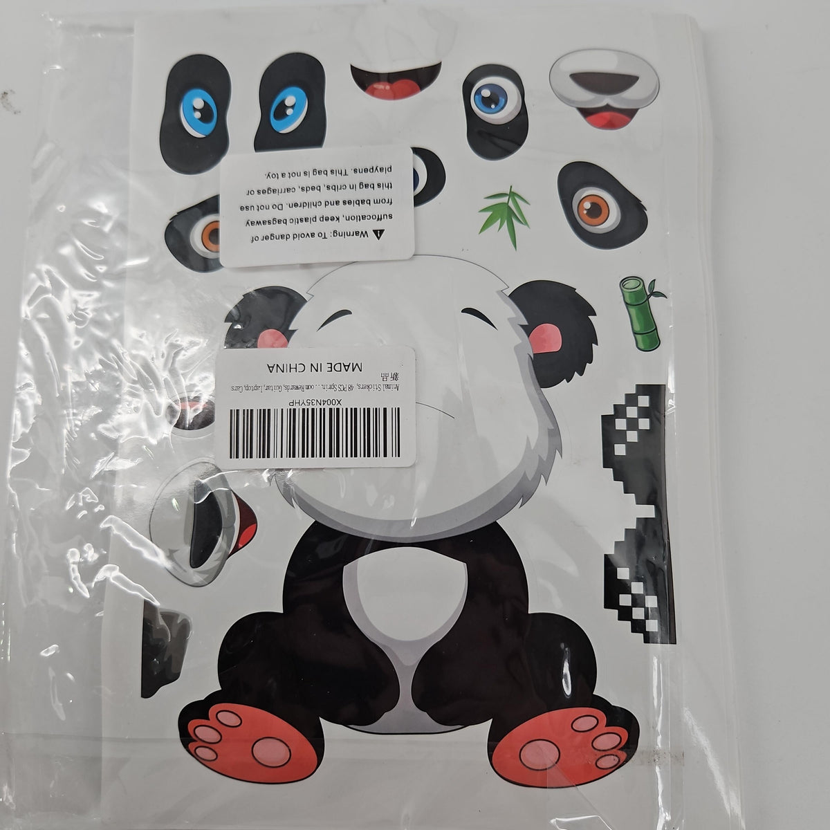 Animal Stickers, 48 PCS