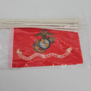 U.S. Marine Corps Flags, 5 x 8 in, 12 Pack