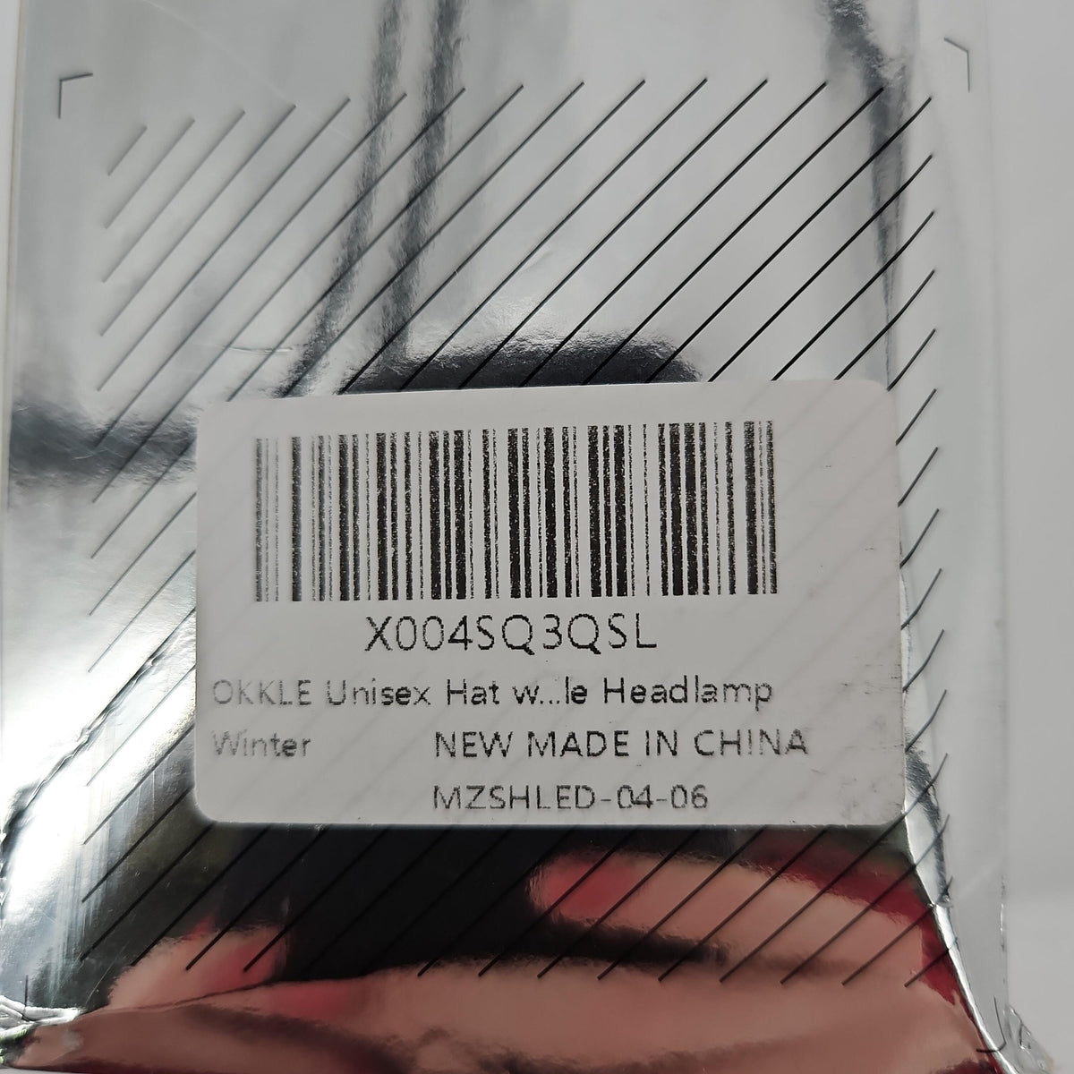 [Like New] OKKLE LED Beanie Hat with Rechargeable Headlamp, MZSHLED-04-06