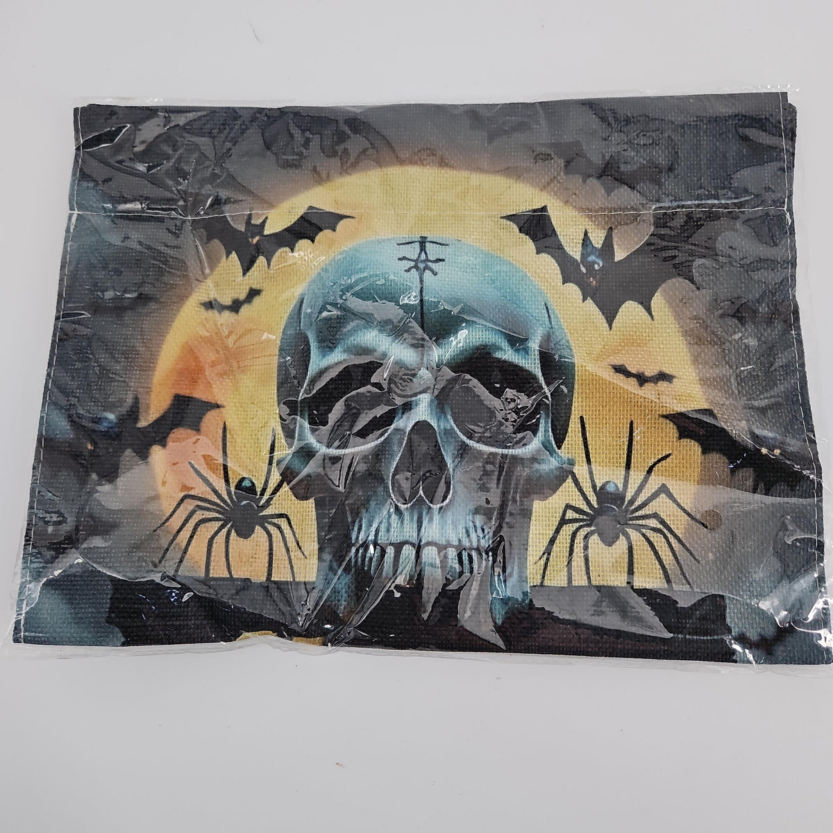 GF273 Halloween Skull Garden Flag, Double-Sided, 12 x 18 in