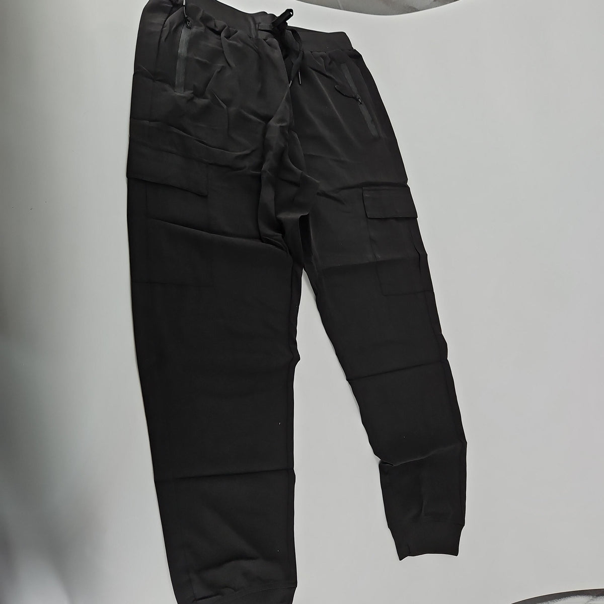 Women's Cargo Hiking Joggers, Size L, Black