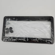 [Like New] 2-Piece Black License Plate Frame Set
