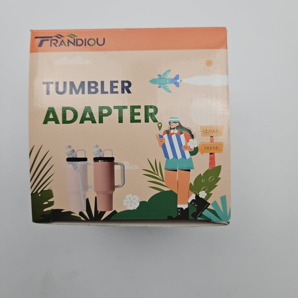 TRANDIOU Green Tumbler Adapter for Stanley 40oz & 64oz