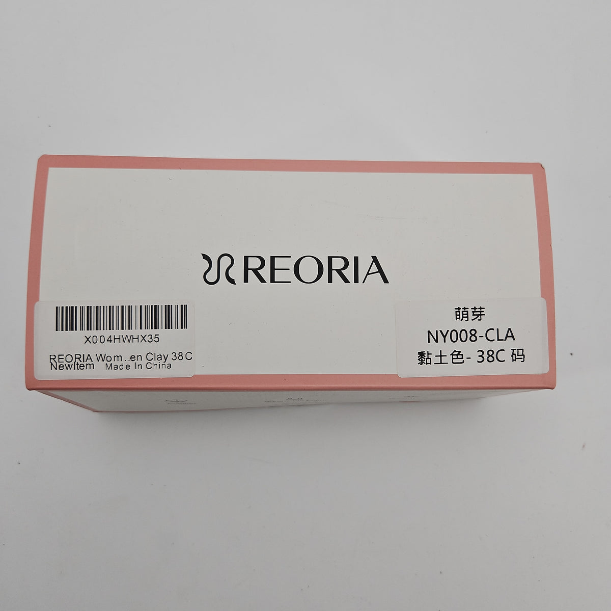 REORIA Women's Bra, Model NY008-CLA, 38C