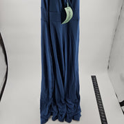 AUSELILY Navy Blue Long Dress, Size S