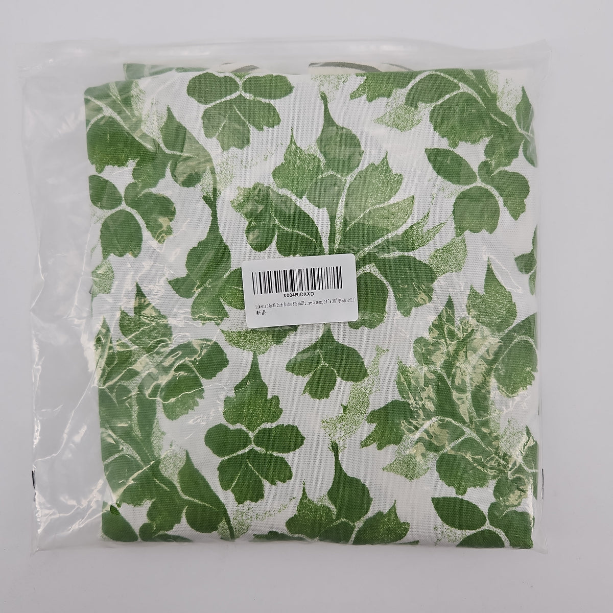 Sikena Green Boho Floral Table Runner 14 x 36 Inch