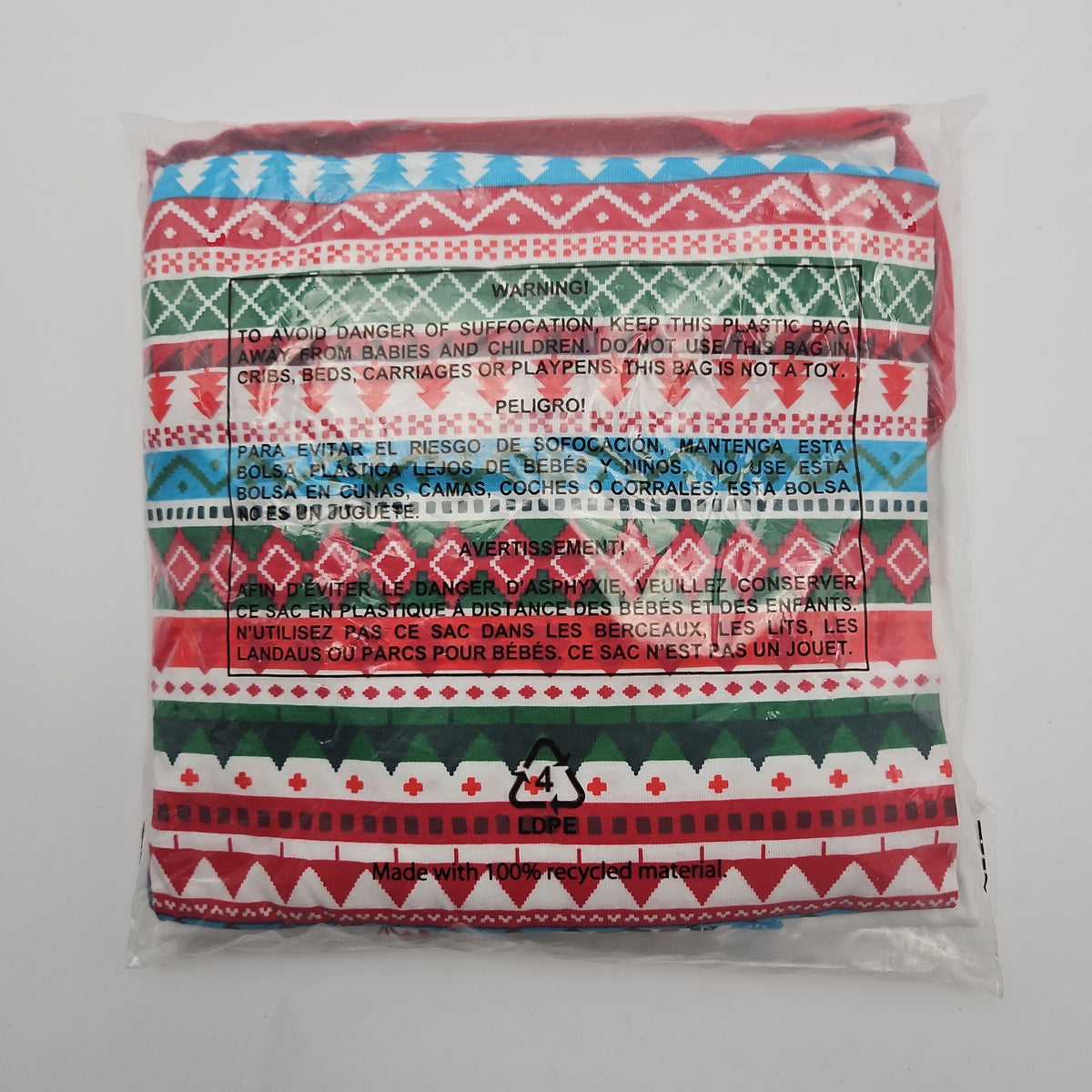 The Children's Place Feliz Navidad Christmas Pajama Set, Adult XS