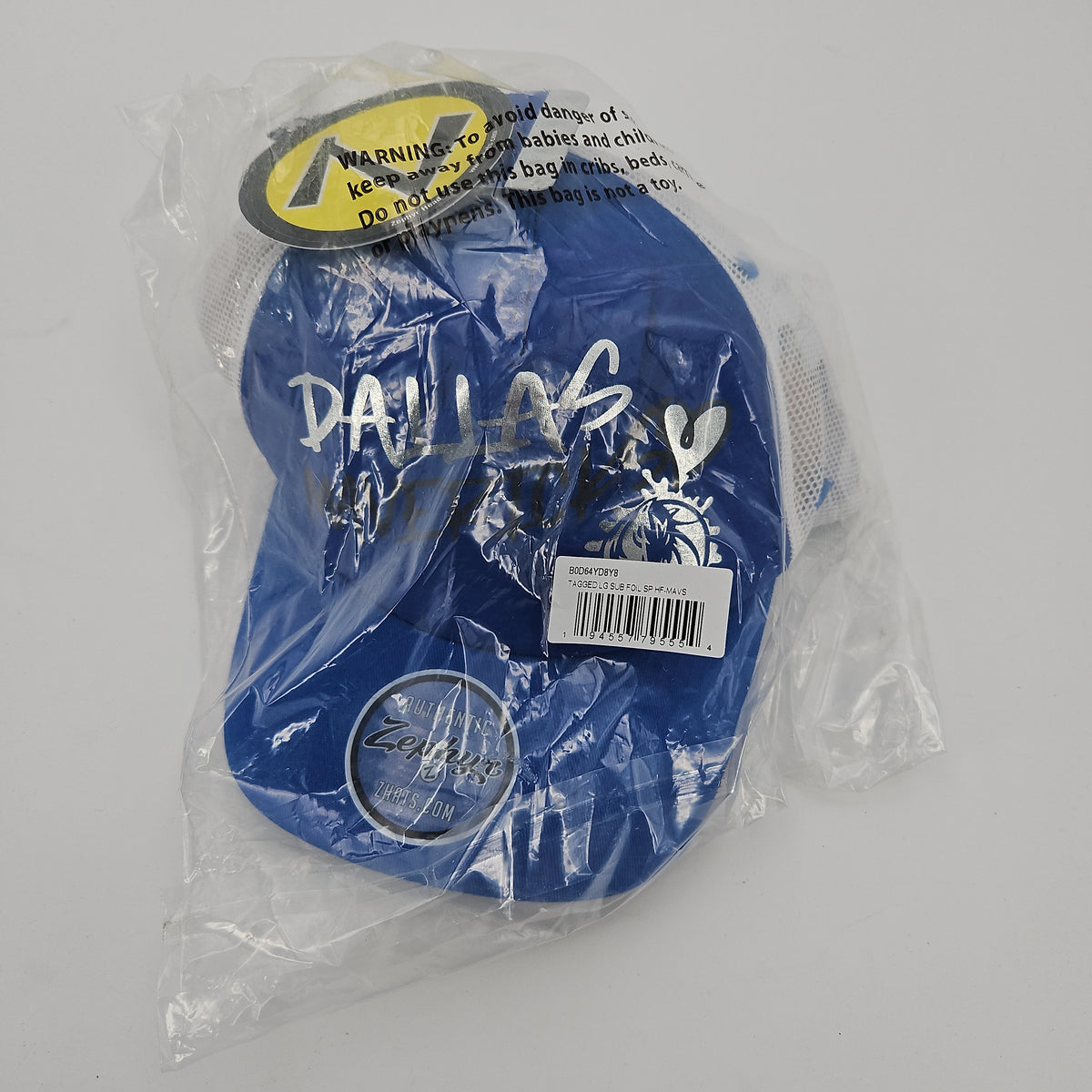 Zephyr Dallas Mavericks NBA Cap, Large