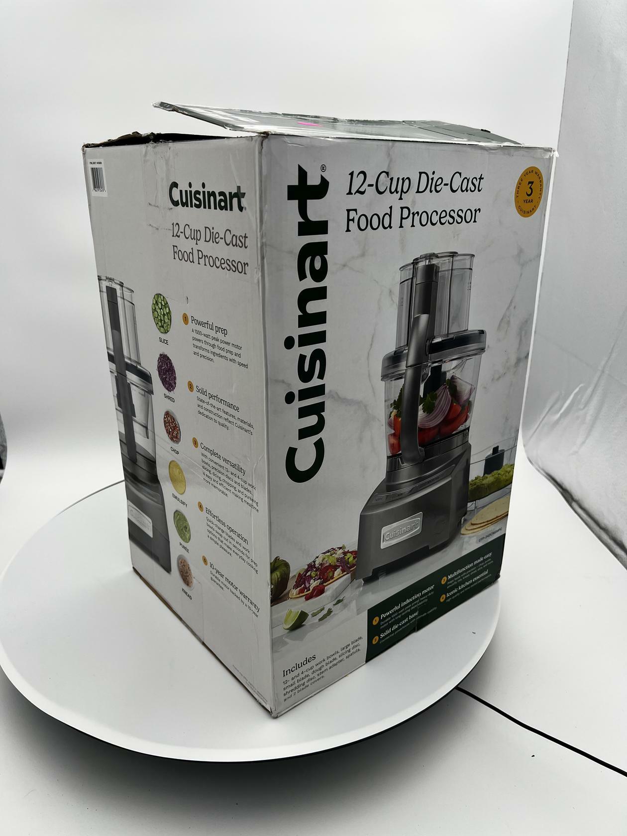 [Like_new] Cuisinart 12-Cup Die-Cast Food Processor CFP-24DCNGMPC