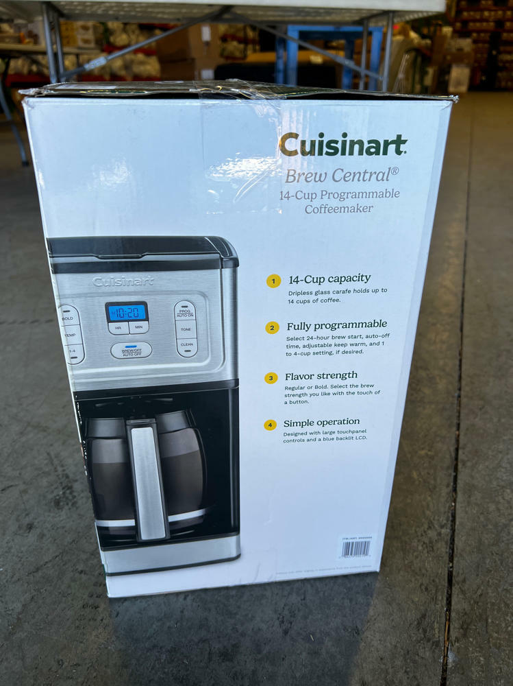 [Like_new] Cuisinart 14-Cup Programmable Coffee Maker CBC-7400PC