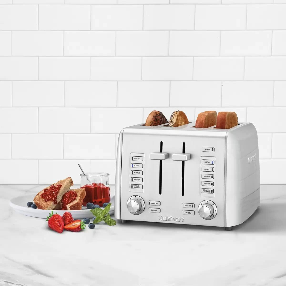 [Good] Cuisinart Custom Select 4-Slice Toaster RBT-1350PC