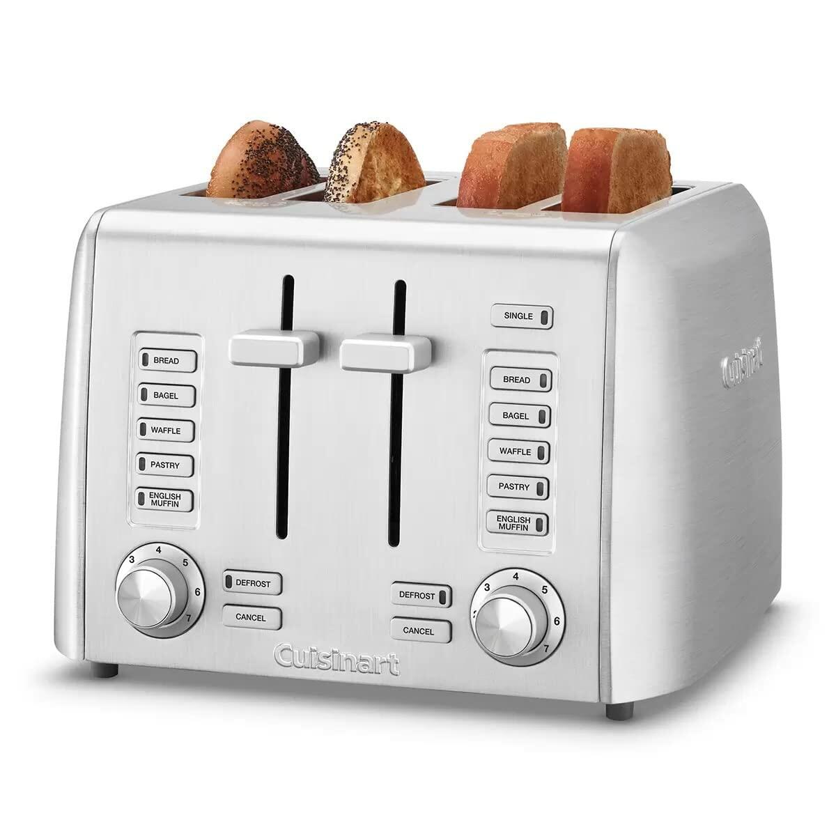 [Good] Cuisinart Custom Select 4-Slice Toaster RBT-1350PC