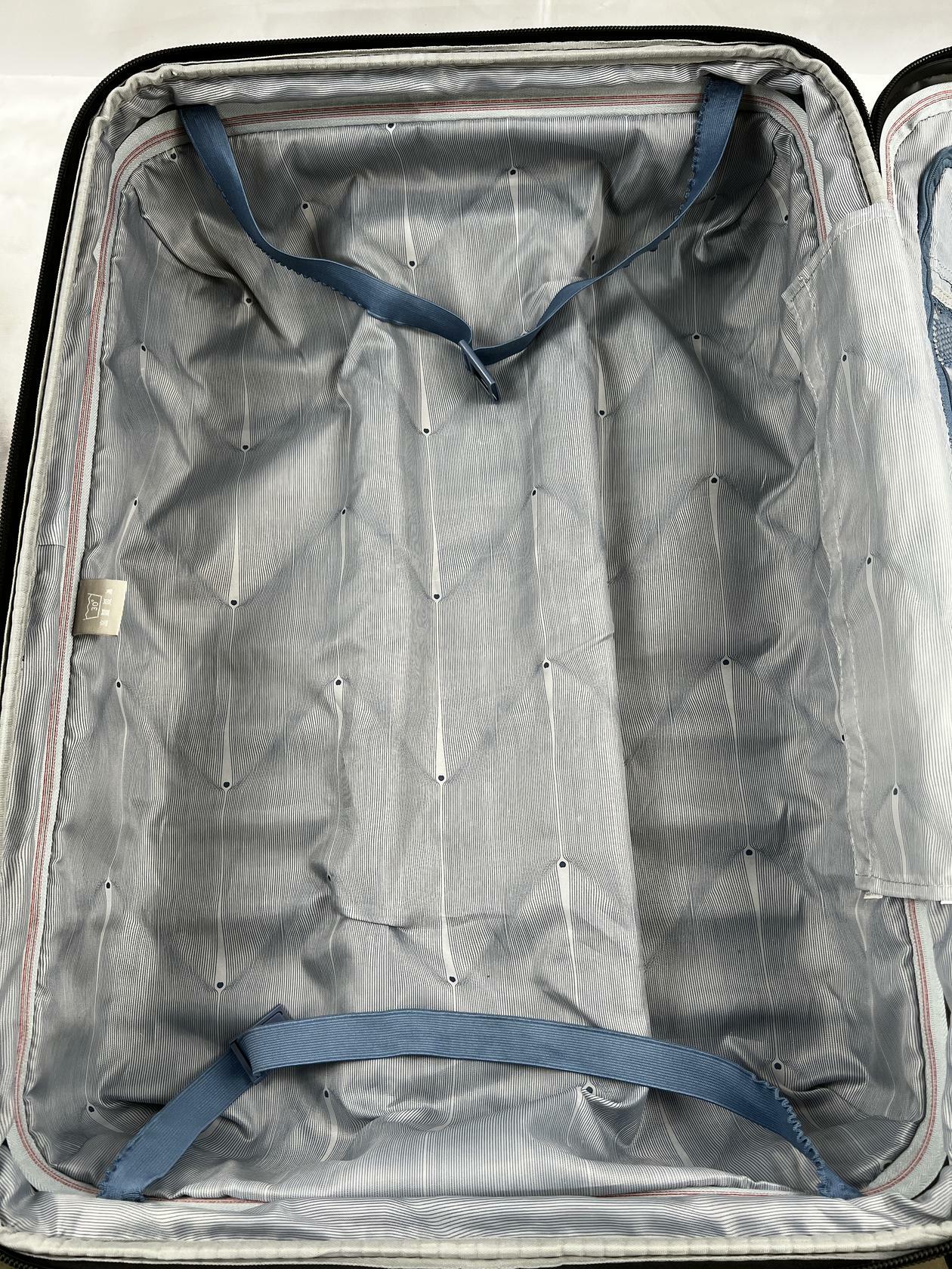 [Very_good] Delsey Paris 2-Piece Hardside Spinner Luggage Set Graphite/Black