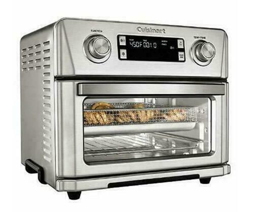 [Salvage] Cuisinart CTOA-130PC3 Digital Model Airfryer Toaster Oven - Silver