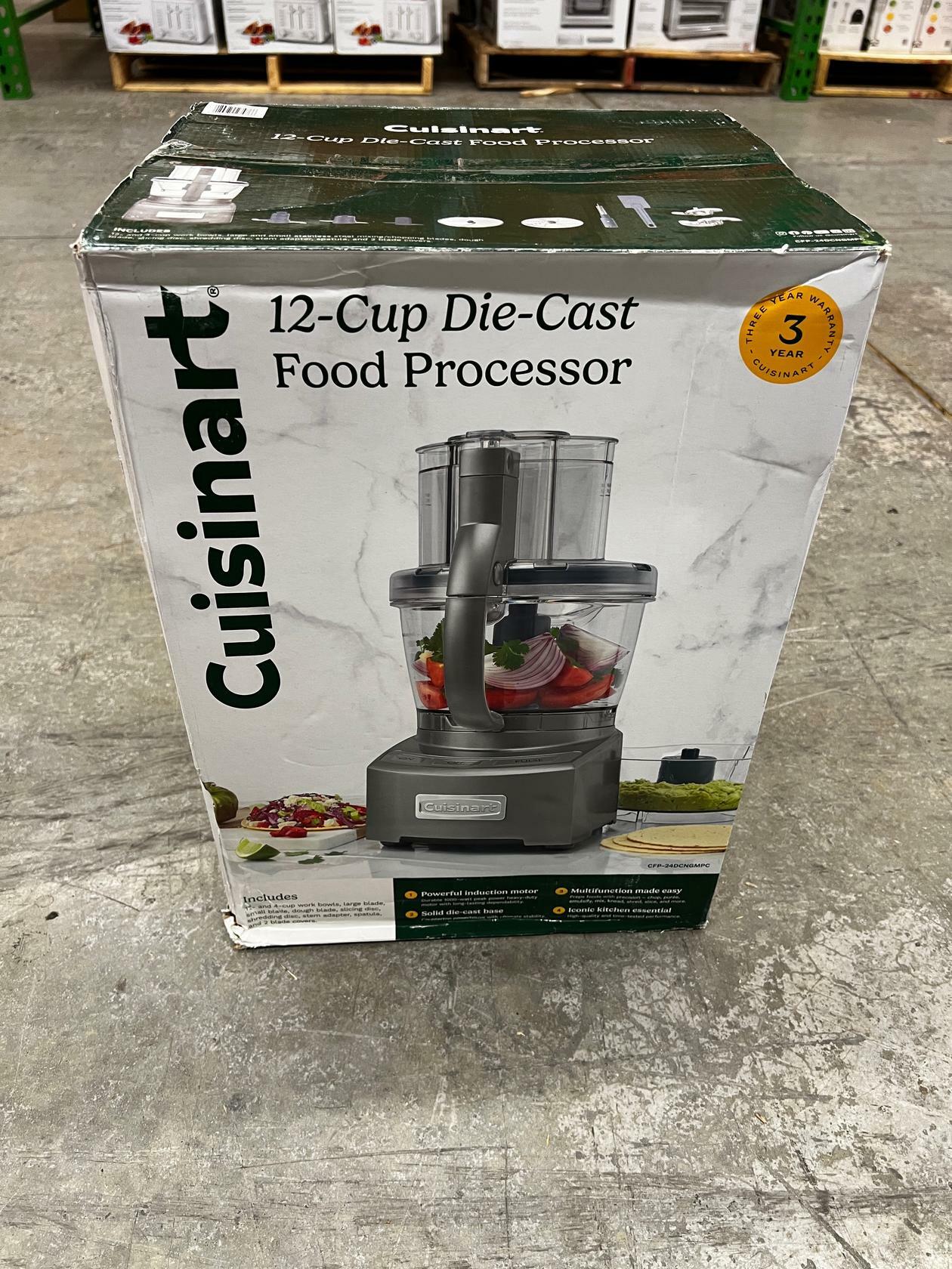 [Like_new] Cuisinart 12-Cup Die-Cast Food Processor CFP-24DCNGMPC