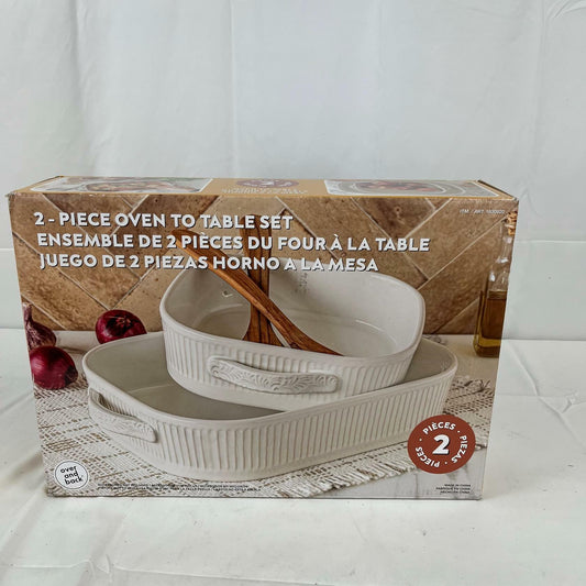 [Like_new] Over and Back 2 Piece Oven to Table Set