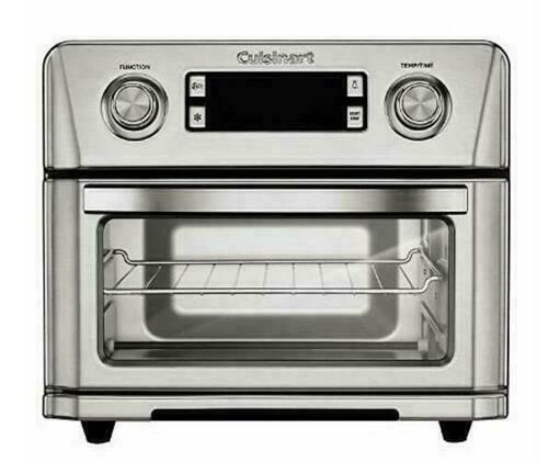 [Salvage] Cuisinart CTOA-130PC3 Digital Model Airfryer Toaster Oven - Silver