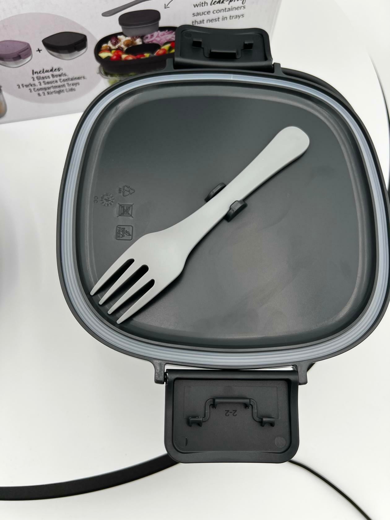 [Like_new] Bentgo Glass Salad Container, 2-pack